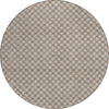 Piper Looms Chantille Lattice ACN1435 Taupe Machine Washable Area Rug Round Main Image