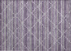 Piper Looms Chantille Lattice ACN1439 Purple Machine Washable Area Rug Scatter Main Image