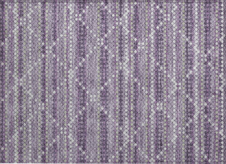 Piper Looms Chantille Lattice ACN1439 Purple Machine Washable Area Rug Scatter Main Image