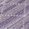 Piper Looms Chantille Lattice ACN1439 Purple Machine Washable Area Rug Swatch Image