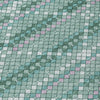 Piper Looms Chantille Lattice ACN1440 Teal Machine Washable Area Rug Swatch Image