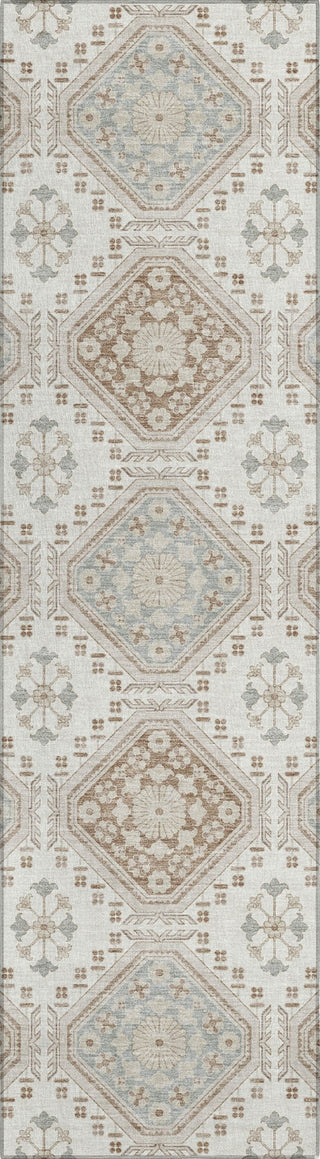 Piper Looms Chantille Formal ACN1445 Ivory Machine Washable Area Rug Runner Main Image