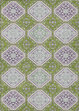 Piper Looms Chantille Formal ACN1446 Lime Machine Washable Area Rug main image