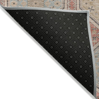 Piper Looms Chantille Formal ACN1449 Salmon Machine Washable Area Rug Backing Image