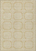 Piper Looms Chantille Geometric ACN1455 Gold Machine Washable Area Rug main image