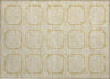 Piper Looms Chantille Geometric ACN1455 Gold Machine Washable Area Rug Scatter Main Image