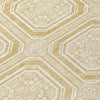 Piper Looms Chantille Geometric ACN1455 Gold Machine Washable Area Rug Swatch Image