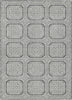 Piper Looms Chantille Geometric ACN1456 Gray Machine Washable Area Rug main image