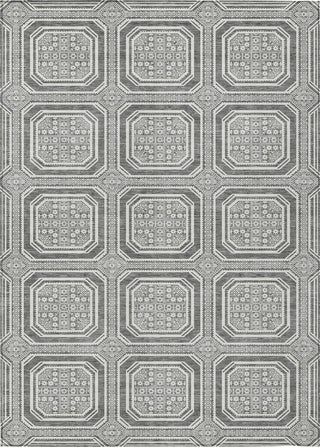 Piper Looms Chantille Geometric ACN1456 Gray Machine Washable Area Rug main image