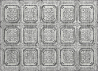 Piper Looms Chantille Geometric ACN1456 Gray Machine Washable Area Rug Scatter Main Image