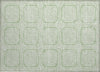 Piper Looms Chantille Geometric ACN1458 Mint Machine Washable Area Rug Scatter Main Image