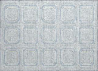 Piper Looms Chantille Geometric ACN1462 Sky Machine Washable Area Rug Scatter Main Image