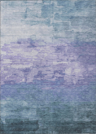 Piper Looms Chantille Stripes ACN1466 Denim Machine Washable Area Rug main image