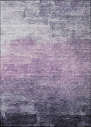 Piper Looms Chantille Stripes ACN1469 Lavender Machine Washable Area Rug main image