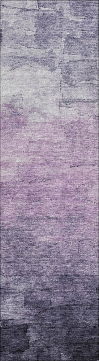Piper Looms Chantille Stripes ACN1469 Lavender Machine Washable Area Rug Runner Main Image