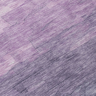 Piper Looms Chantille Stripes ACN1469 Lavender Machine Washable Area Rug Swatch Image