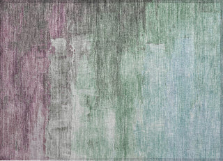 Piper Looms Chantille Abstract ACN1473 Aloe Machine Washable Area Rug Scatter Main Image