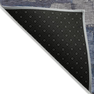 Piper Looms Chantille Abstract ACN1478 Mocha Machine Washable Area Rug Backing Image