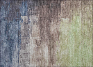 Piper Looms Chantille Abstract ACN1478 Mocha Machine Washable Area Rug Scatter Main Image