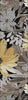 Piper Looms Chantille Floral ACN1481 Black Machine Washable Area Rug Runner Main Image