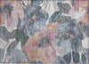 Piper Looms Chantille Floral ACN1491 Pewter Machine Washable Area Rug Scatter Main Image