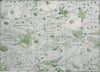 Piper Looms Chantille Floral ACN1502 Mint Machine Washable Area Rug Scatter Main Image