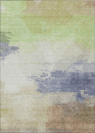 Piper Looms Chantille Modern ACN1517 Aloe Machine Washable Area Rug main image