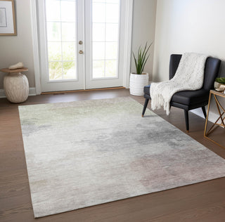 Piper Looms Chantille Modern ACN1518 Beige Machine Washable Area Rug Lifestyle Image Feature
