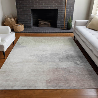 Piper Looms Chantille Modern ACN1518 Beige Machine Washable Area Rug Lifestyle Image Feature