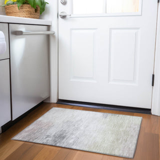 Piper Looms Chantille Modern ACN1518 Beige Machine Washable Area Rug Scatter Lifestyle Image Feature