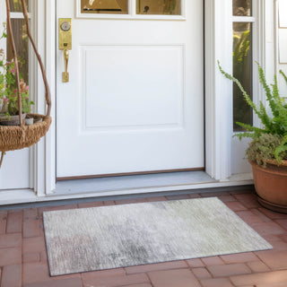 Piper Looms Chantille Modern ACN1518 Beige Machine Washable Area Rug Scatter Outdoor Lifestyle Image Feature