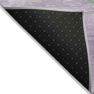 Piper Looms Chantille Modern ACN1519 Lilac Machine Washable Area Rug Backing Image