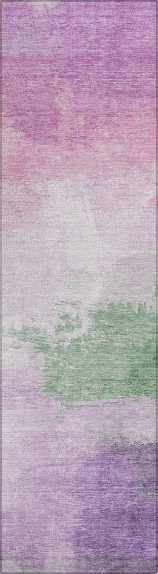 Piper Looms Chantille Modern ACN1519 Lilac Machine Washable Area Rug Runner Main Image