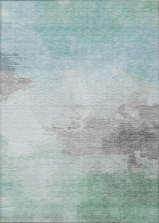 Piper Looms Chantille Modern ACN1521 Seafoam Machine Washable Area Rug main image