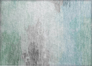 Piper Looms Chantille Modern ACN1521 Seafoam Machine Washable Area Rug Scatter Main Image