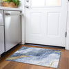 Piper Looms Chantille Waves ACN1529 Blue Machine Washable Area Rug Scatter Lifestyle Image Feature