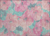 Piper Looms Chantille Floral ACN1545 Pink Machine Washable Area Rug Scatter Main Image