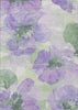 Piper Looms Chantille Floral ACN1554 Lavender Machine Washable Area Rug main image
