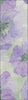 Piper Looms Chantille Floral ACN1554 Lavender Machine Washable Area Rug Runner Main Image