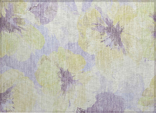 Piper Looms Chantille Floral ACN1560 Wheat Machine Washable Area Rug Scatter Main Image