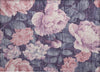 Piper Looms Chantille Floral ACN1564 Pink Machine Washable Area Rug Scatter Main Image