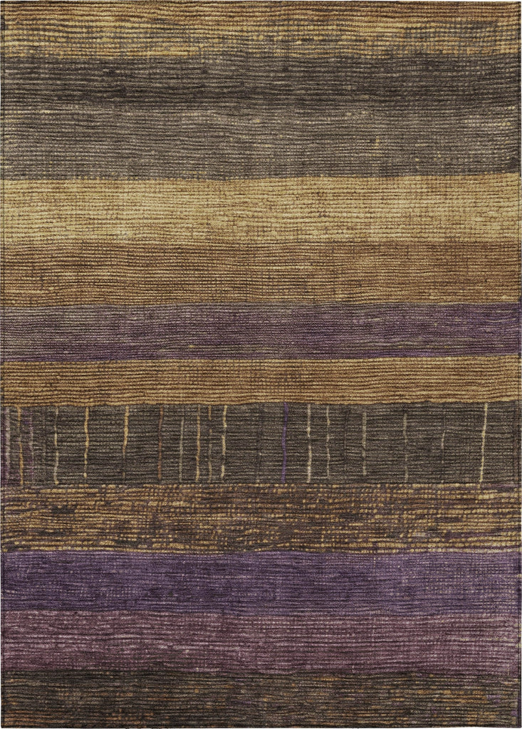 Piper Looms Chantille Stripes ACN1568 Brown Machine Washable Area Rug main image