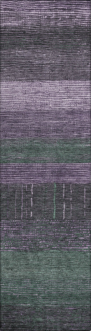 Piper Looms Chantille Stripes ACN1571 Purple Machine Washable Area Rug Runner Main Image