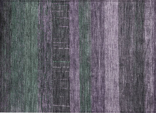 Piper Looms Chantille Stripes ACN1571 Purple Machine Washable Area Rug Scatter Main Image