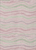 Piper Looms Chantille Stripes ACN1586 Pink Machine Washable Area Rug main image