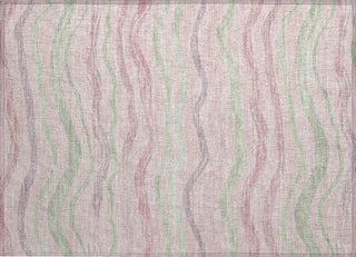 Piper Looms Chantille Stripes ACN1586 Pink Machine Washable Area Rug Scatter Main Image