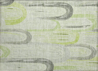 Piper Looms Chantille Geometric ACN1588 Aloe Machine Washable Area Rug Scatter Main Image