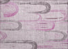Piper Looms Chantille Geometric ACN1592 Pink Machine Washable Area Rug Scatter Main Image