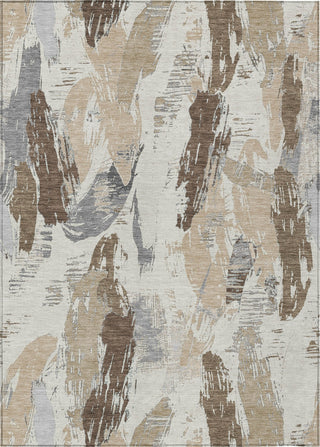 Piper Looms Chantille Modern ACN1598 Ivory Machine Washable Area Rug main image