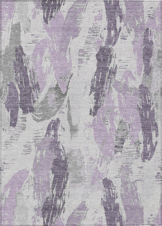 Piper Looms Chantille Modern ACN1599 Lavender Machine Washable Area Rug main image
